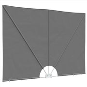 Schermo di Privacy per Balcone 200 x 400 cm Poliestere 42037162
