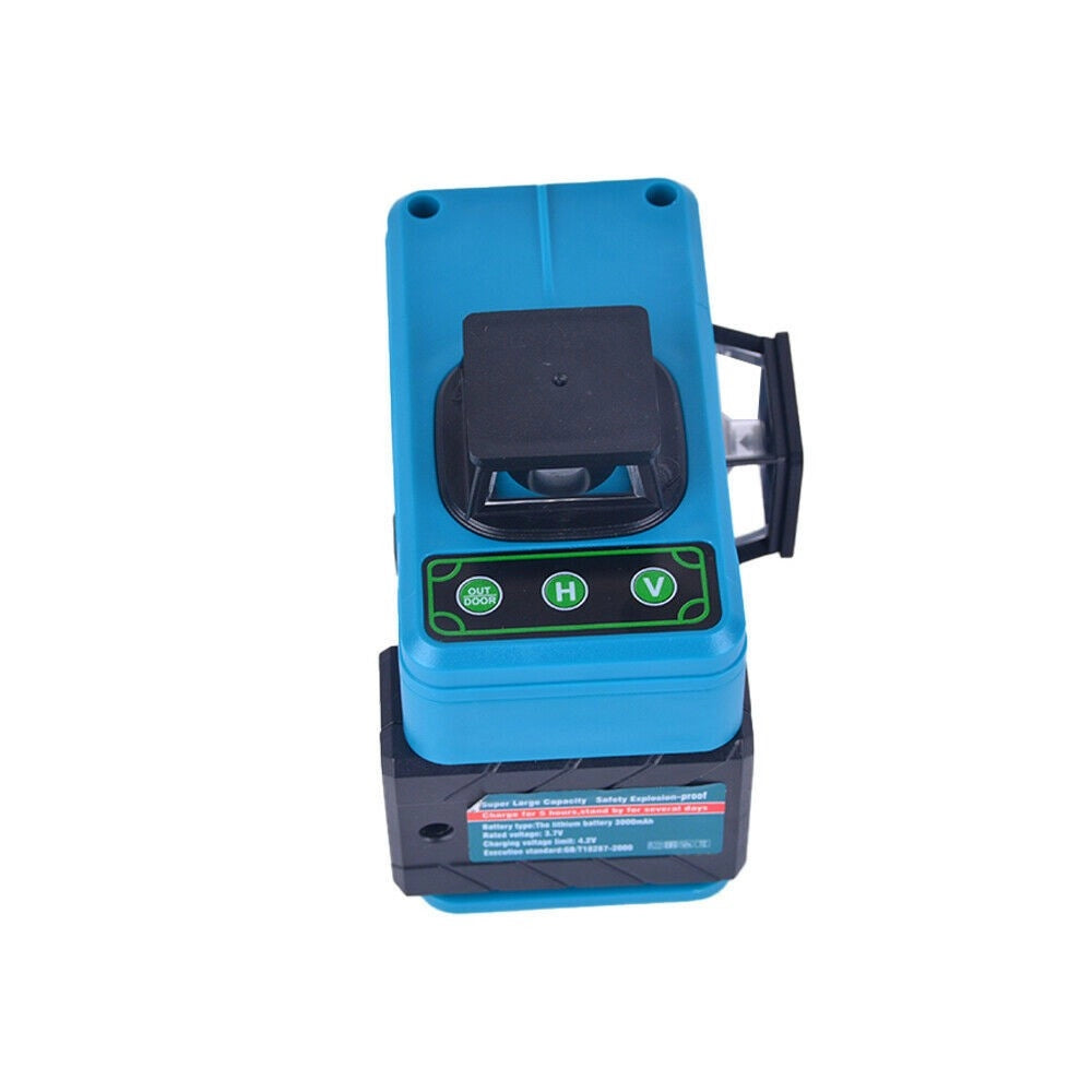Trade Shop - Livella Laser Tracciatore 12 Linee Autolivellante 360º Con Telecomando Art.94460 -