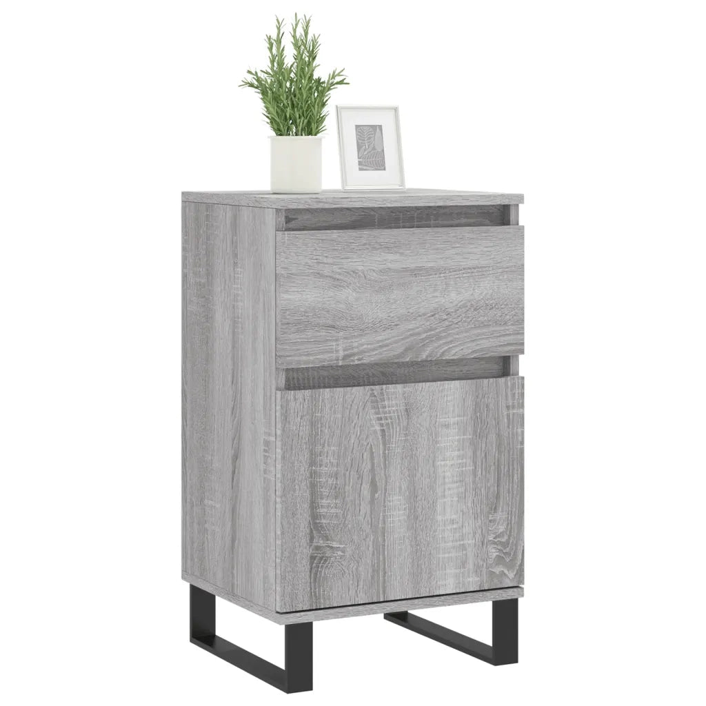 vidaXL Credenza Grigio Sonoma 40x35x70 cm in Legno Multistrato