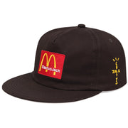 Cappellino da baseball McDonald's di Travis Scott CACTUS JACK Brown