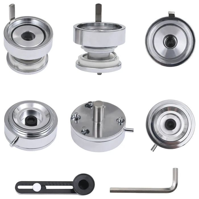 Macchina per Badge con 500 Set a Spilla 37 mm Punzone Rotativo cod mxl 72647