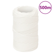 Corda Nautica Completamente Bianca 2 mm 500 m in Polipropilene