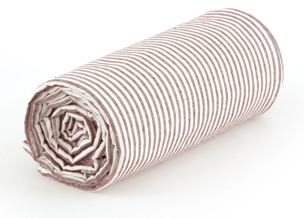 Telo Arredo Granfoulard Copritutto Cotone Made Italy Vari Disegni Arredatutto Copriletto Multiuso - 2 Piazze - Vanessa Bordeaux