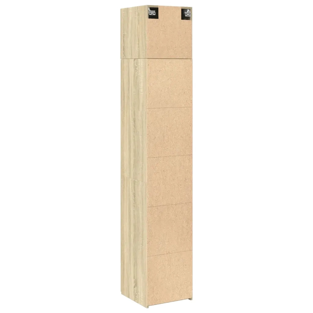 Mobile Sottile Rovere Sonoma 40x42,5x225 cm in Truciolato CFW6628951