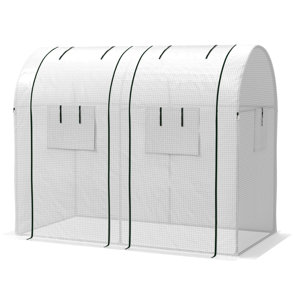 Serra da giardino ¨C zephmum ¨C Bianco 1.8 m2 4 finestre