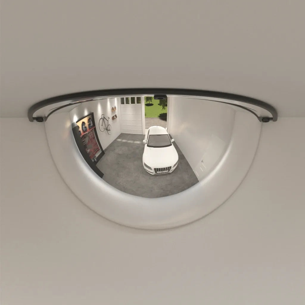 Specchi a Mezza Cupola per Traffico 2 pz ?30 cm in Acrilico CFW8540672