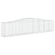Cesto Gabbione ad Arco 400x50x80/100 cm Ferro Zincato