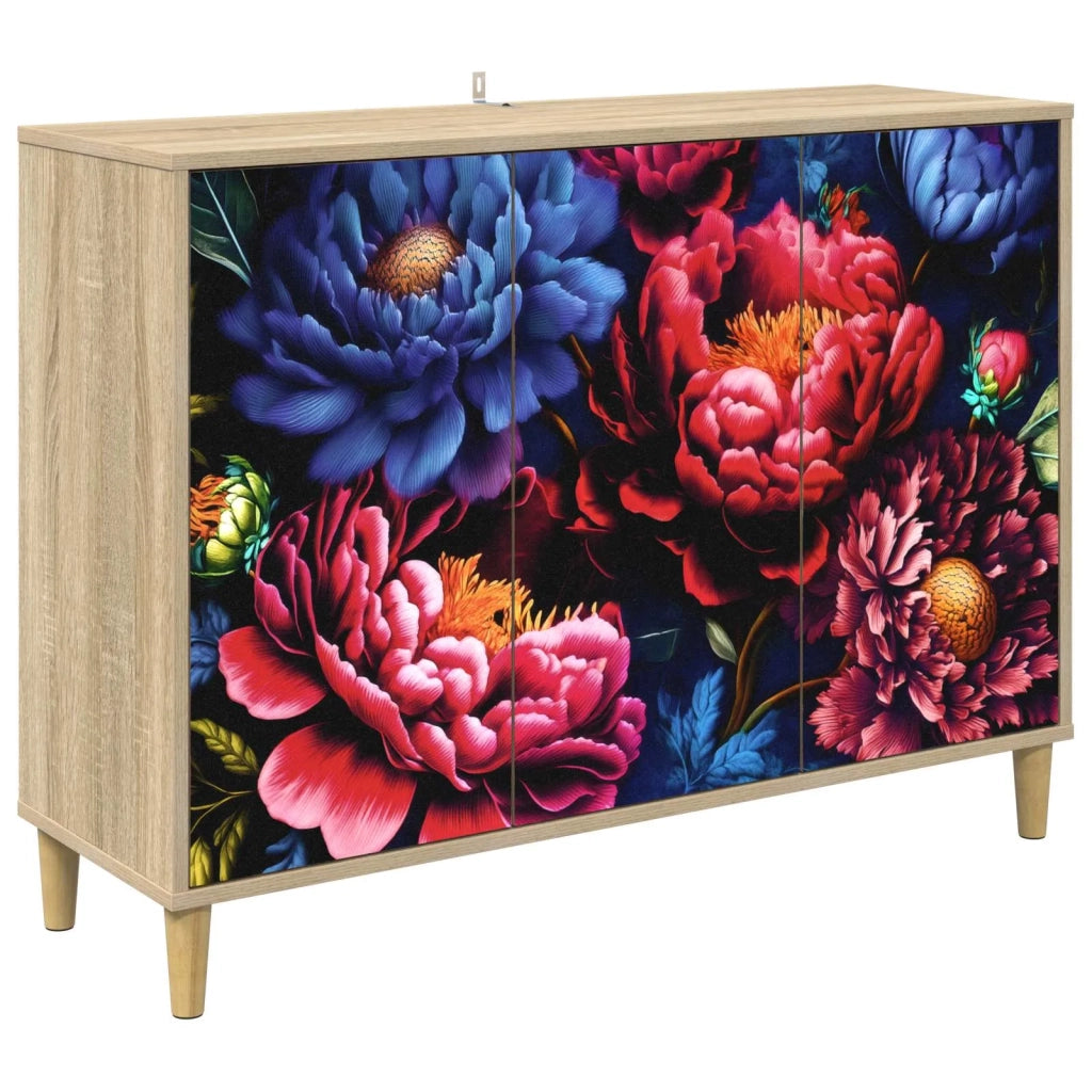 Credenza KIEL Sonoma 102 x 33 x 75 cm Legno ingegnerizzato 8006963