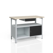 Vicco Armadio degli attrezzi Grigio 120 x 85 cm