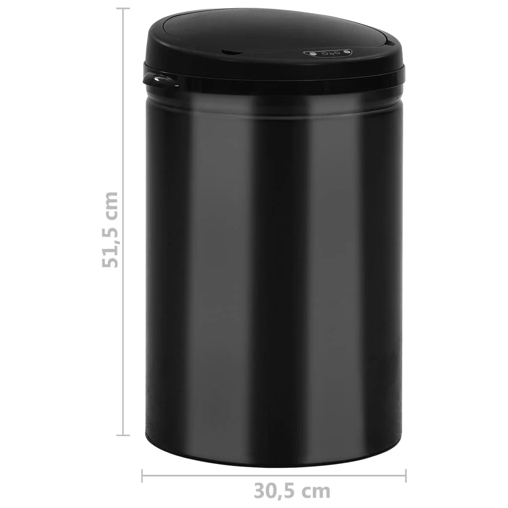 Contenitore automatico con sensore da 30 litri acciaio al carbonio nero 02_0006075