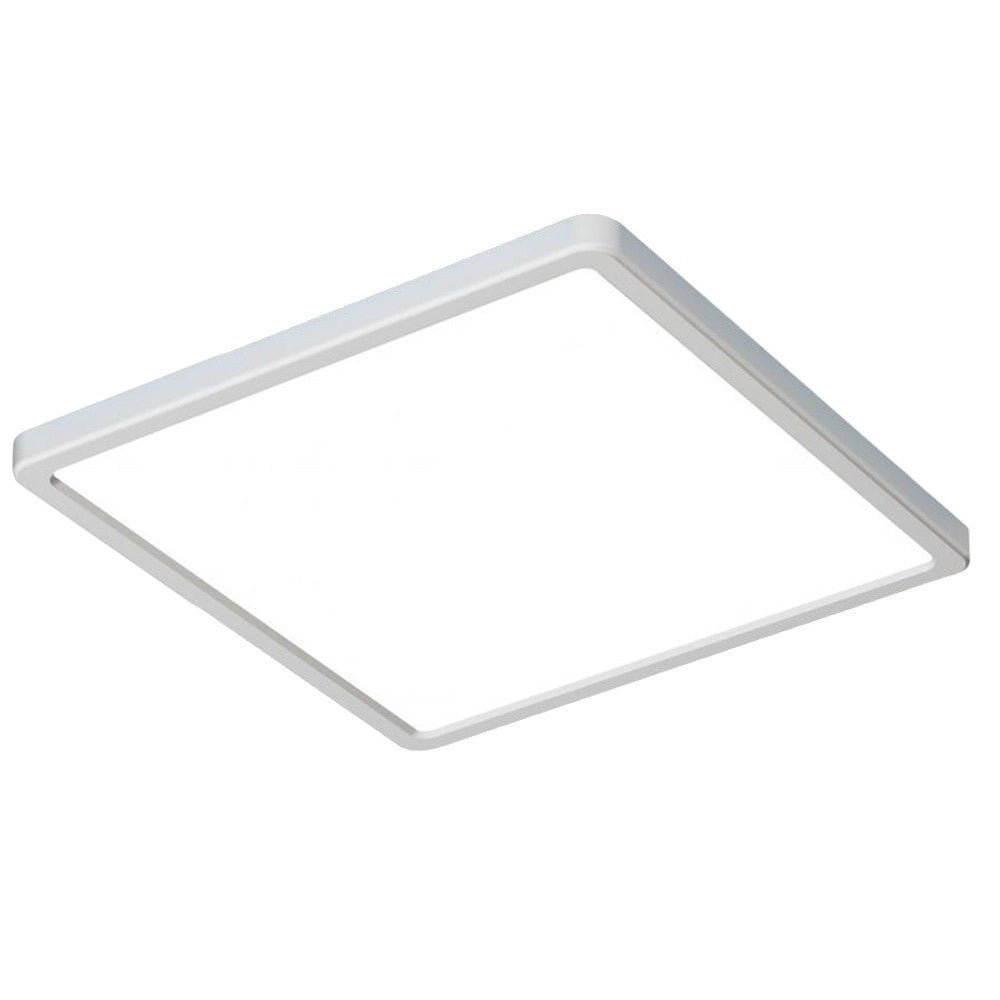 Trade Shop - Plafoniera Led Moderna Ultra Slim Quadrata 45w Ip40 Tecnologia Cct Con Switch Pq-450-3c -