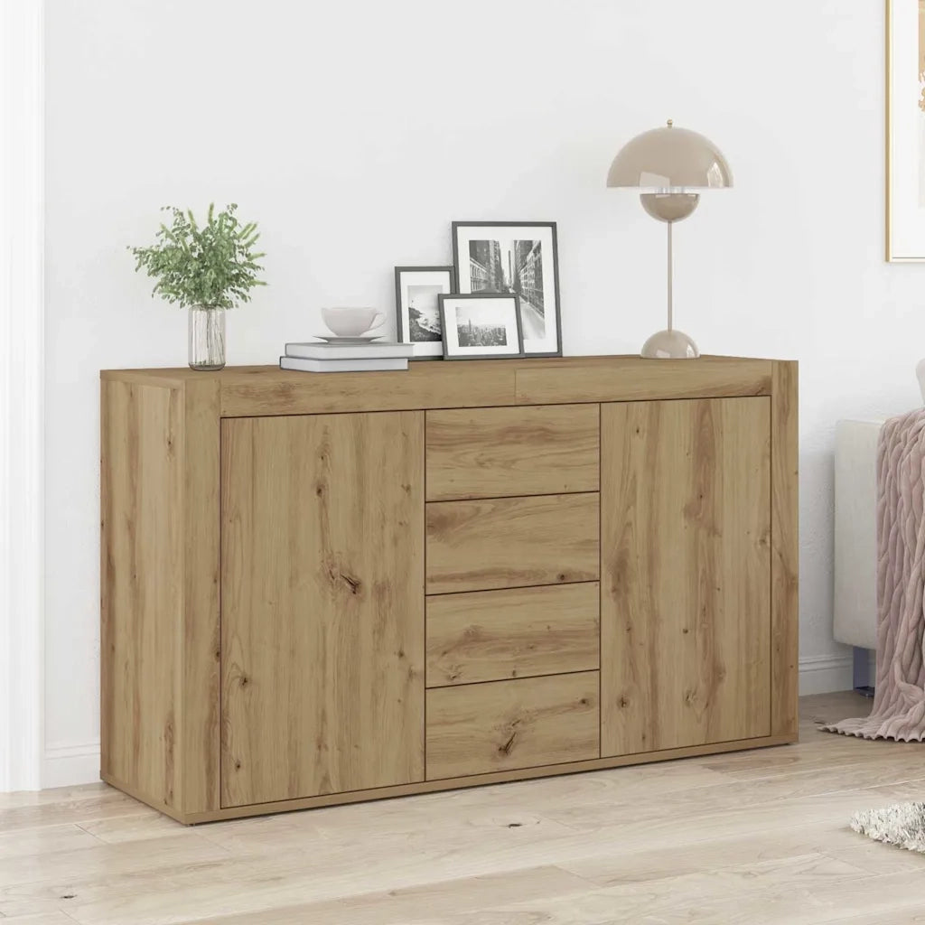 Credenza Rovere artigianale 120 x 36 x 69 cm Legno multistrato 3333864