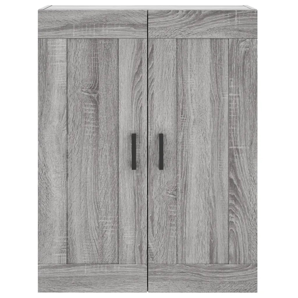 Credenza Grigio Sonoma 69,5x34x180 cm in Legno Multistrato 3199687