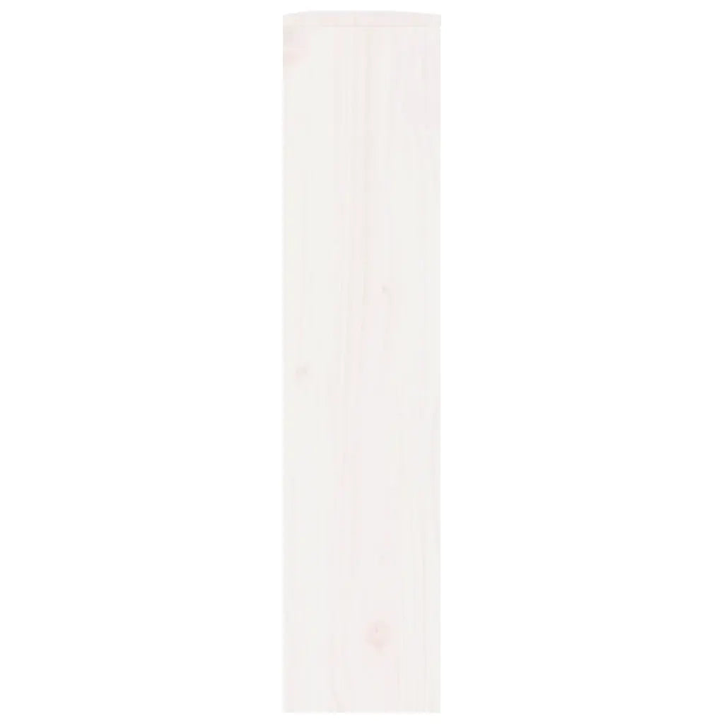 Copertura Termosifone Bianca 153x19x84 cm Legno Massello Pino 822602