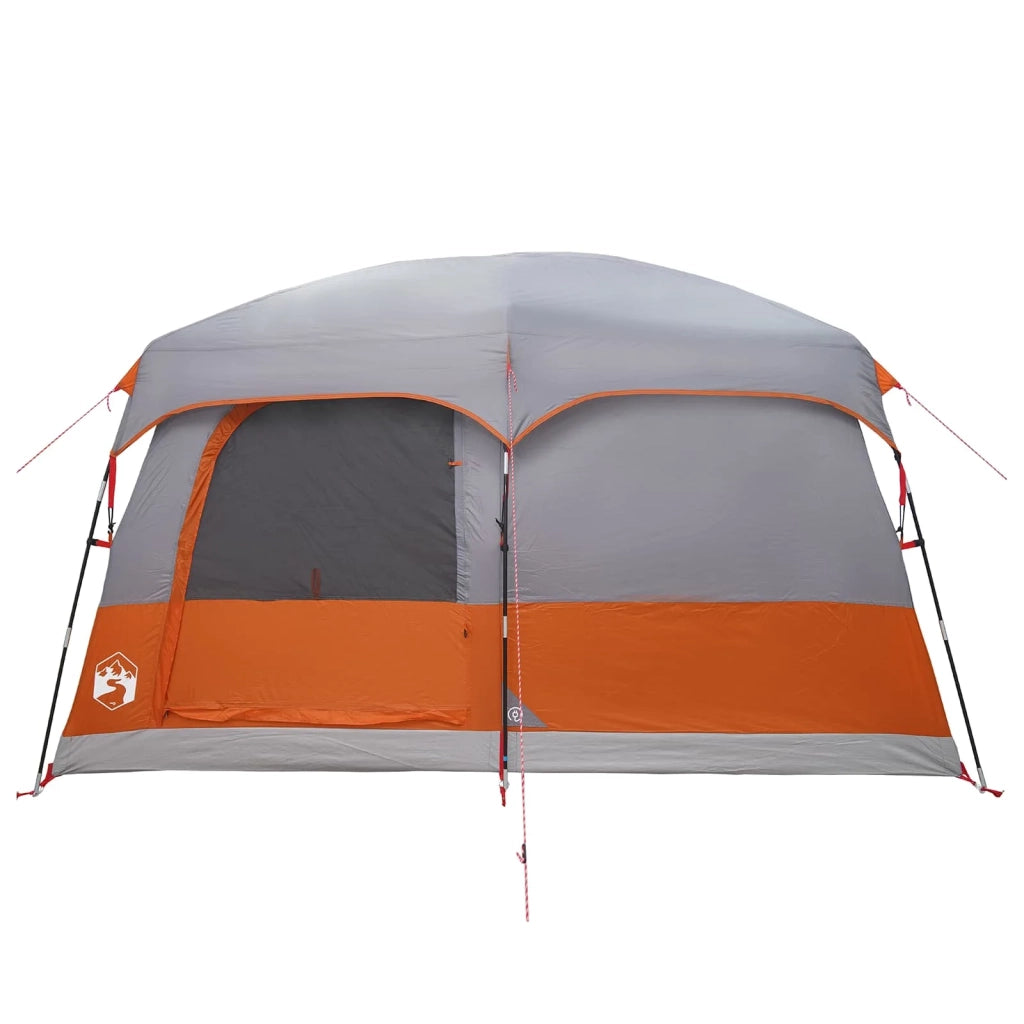 Tenda Familiare con tetto Grigio e arancione 320 x 210 x 180 cm 42028491
