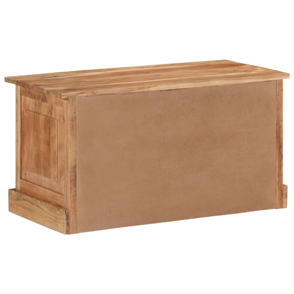Panca portascarpe 85 x 40 x 45 cm in legno massello di acacia 02_0010916