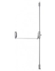 Serratura maniglione antipanico triplice 3 punti alto e basso reversibile laccata grigia porta max 1150 mm - THIRARD