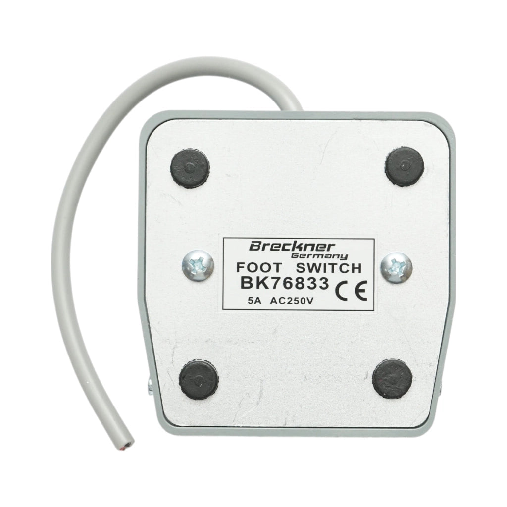 Pedale di comando con contatto elettrico – 250V / 5A Breckner Germany