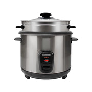 Cuociriso Elettrico 1L con Cestello Vapore Compatto e Mantenimento Caldo Argento MELISSA