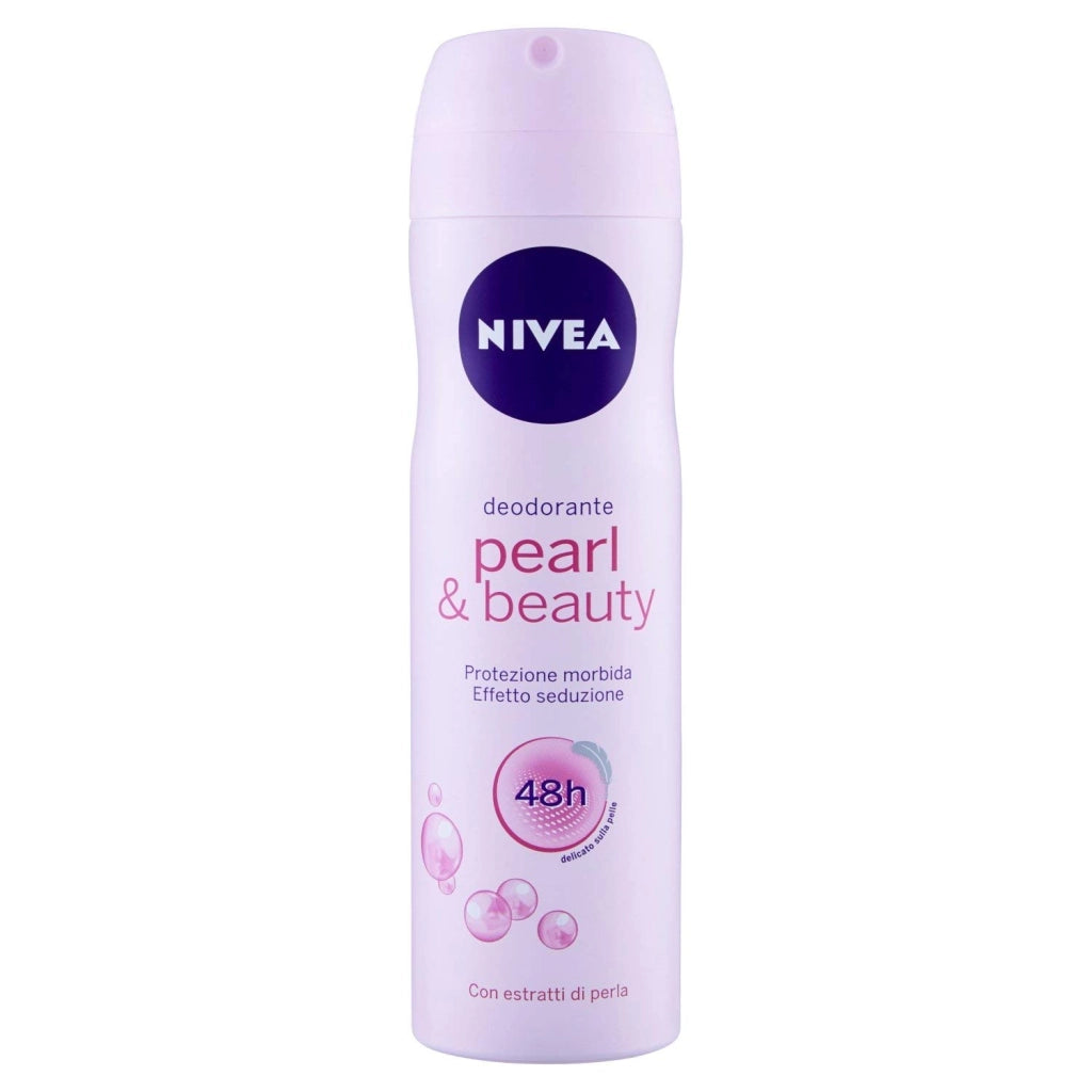 NIVEA SET DI 6 DEODORANTI IN SPRAY DA 150ML PEARL E BEAUTY