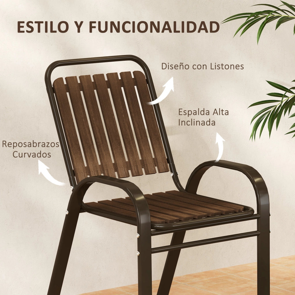 Set Giardino Esterno 3 Pezzi con 2 Sedie Pieghevoli e Tavolo Rotondo in Vetro ¨C Zephmum ¨C Grigio