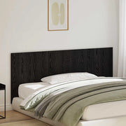 Testiera del letto con testiera Rovere Nero 160 x 1.5 x 80.5 cm 863158