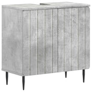 Armadio per Lavabo da Bagno ZWOLLE Grigio Cemento 896348