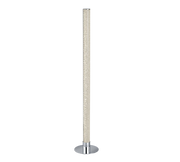 Piantana LED a tubo RGB, metacrilato e metallo, H 105 cm, Leia