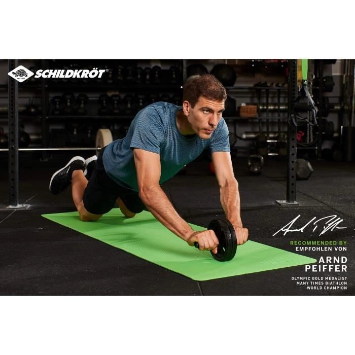 Rullo addominale - SCHILDKRT - AB-Rouleau - Nero - Fitness - Misto
