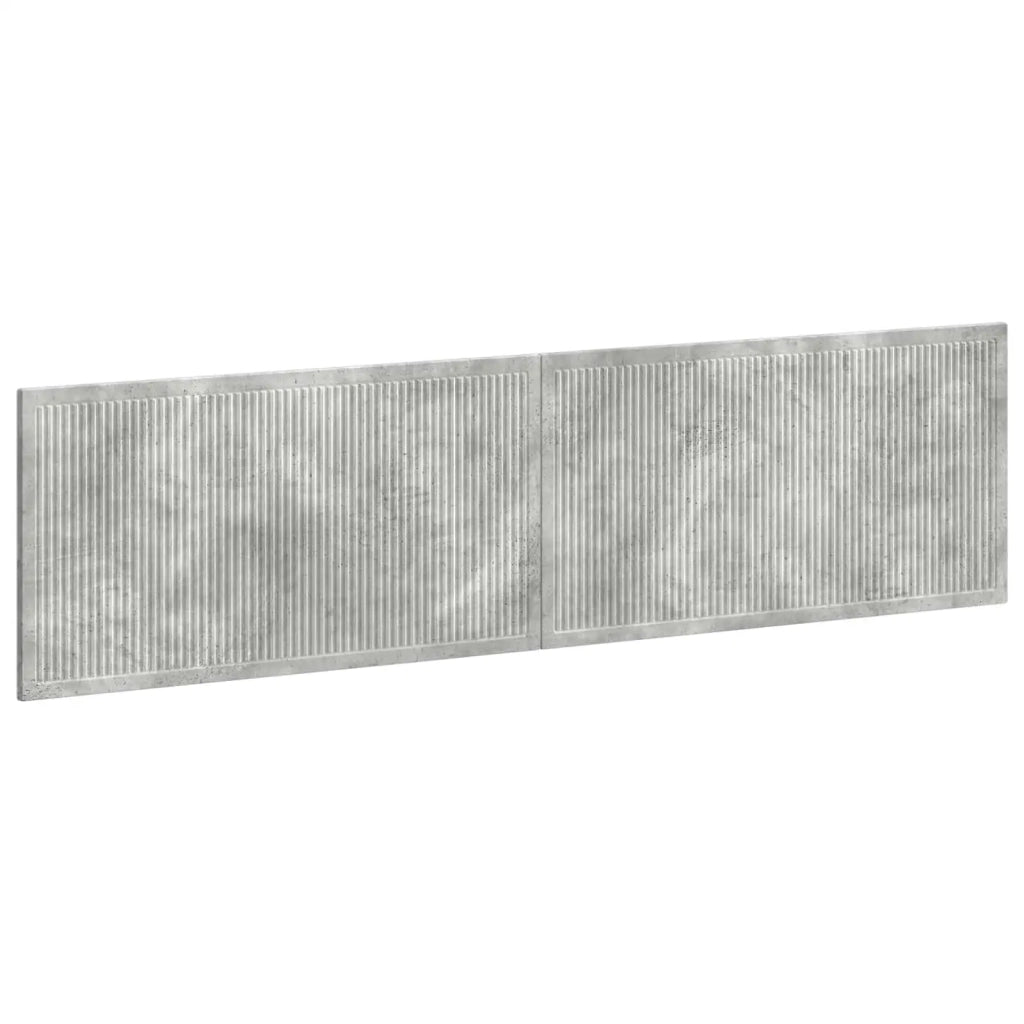 Testiera da Muro EDE Grigio Cemento Legno ingegnerizzato 896048