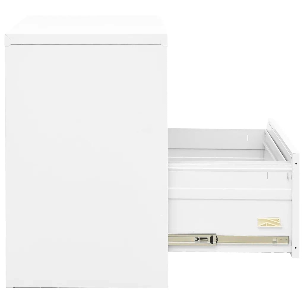 Armadio Classificatore Bianco 90x46x72,5 cm in Acciaio 336286
