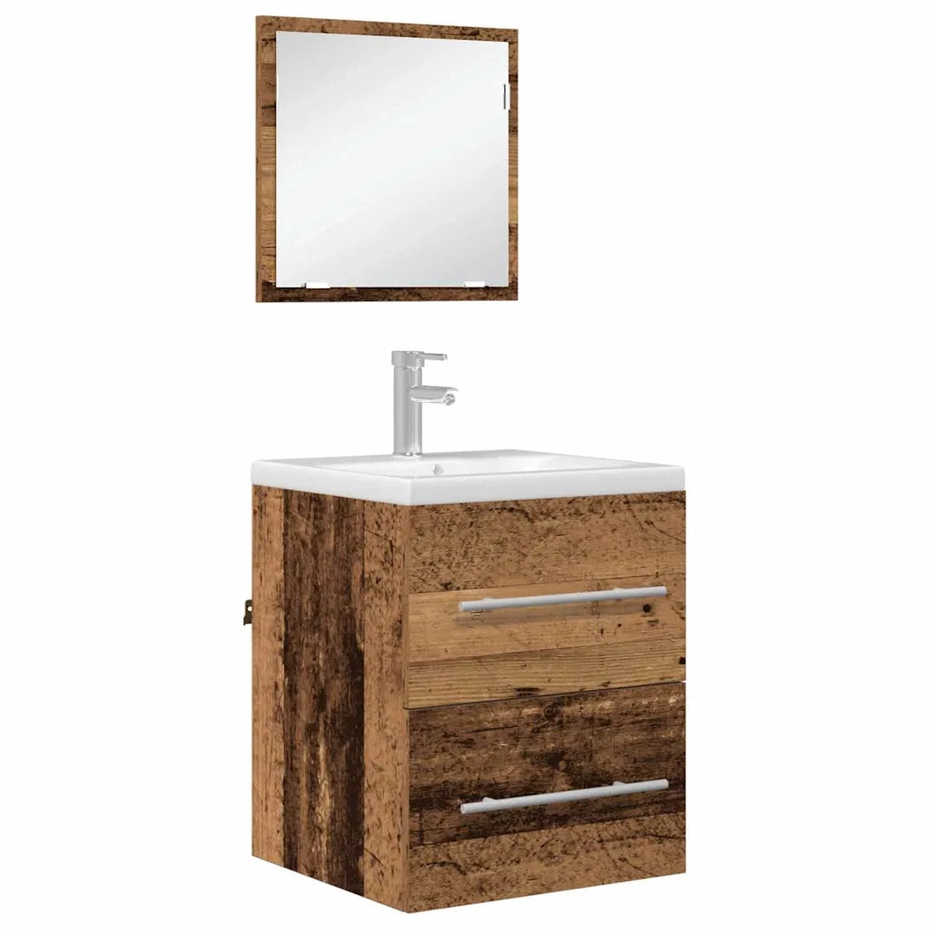 Set di mobili per il bagno Marrone 41 x 38,5 x 48 cm 875692