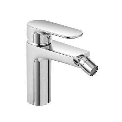 Set miscelatori lavabo e bidet Kreo in ottone con piletta click clack