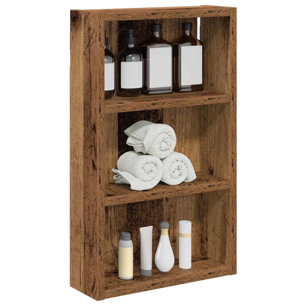 Armadio da bagno a muro Legno vecchio 30 x 10 x 50 cm 889317