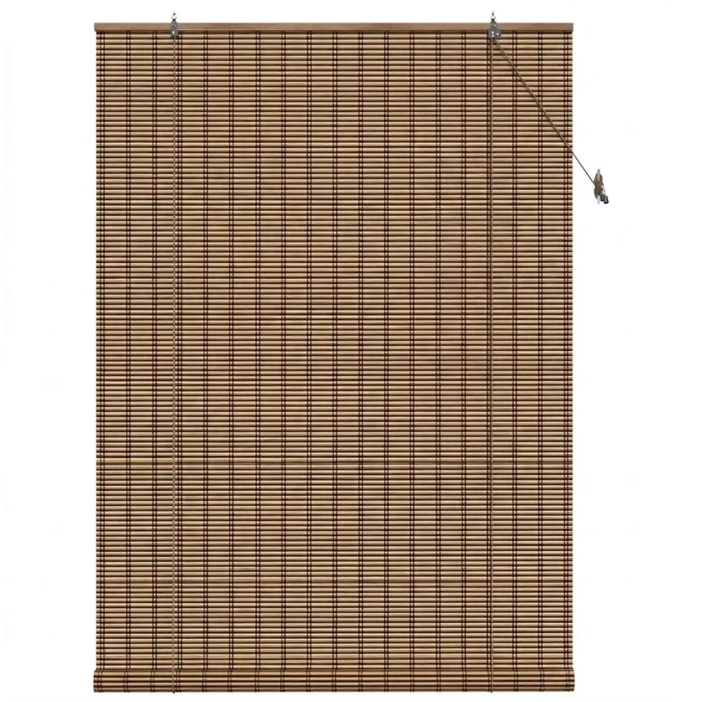 Tenda a rullo Marrone 130 x 220 cm Bambù 42039775