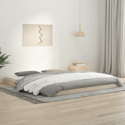 Giroletto senza Materasso-Struttura Letto 180x200 cm in Legno Massello di Pino 487300