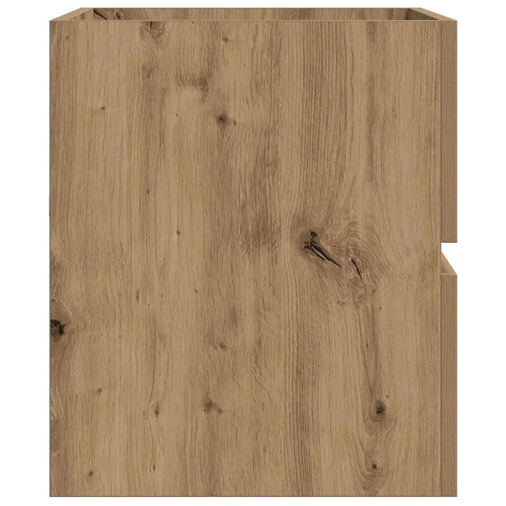 Mobile Lavabo Rovere Artigianale 90x38,5x45 cm in Truciolato