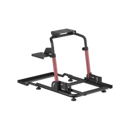 Supporto simulatore guida xtreme 90506 stand silverstone black e red