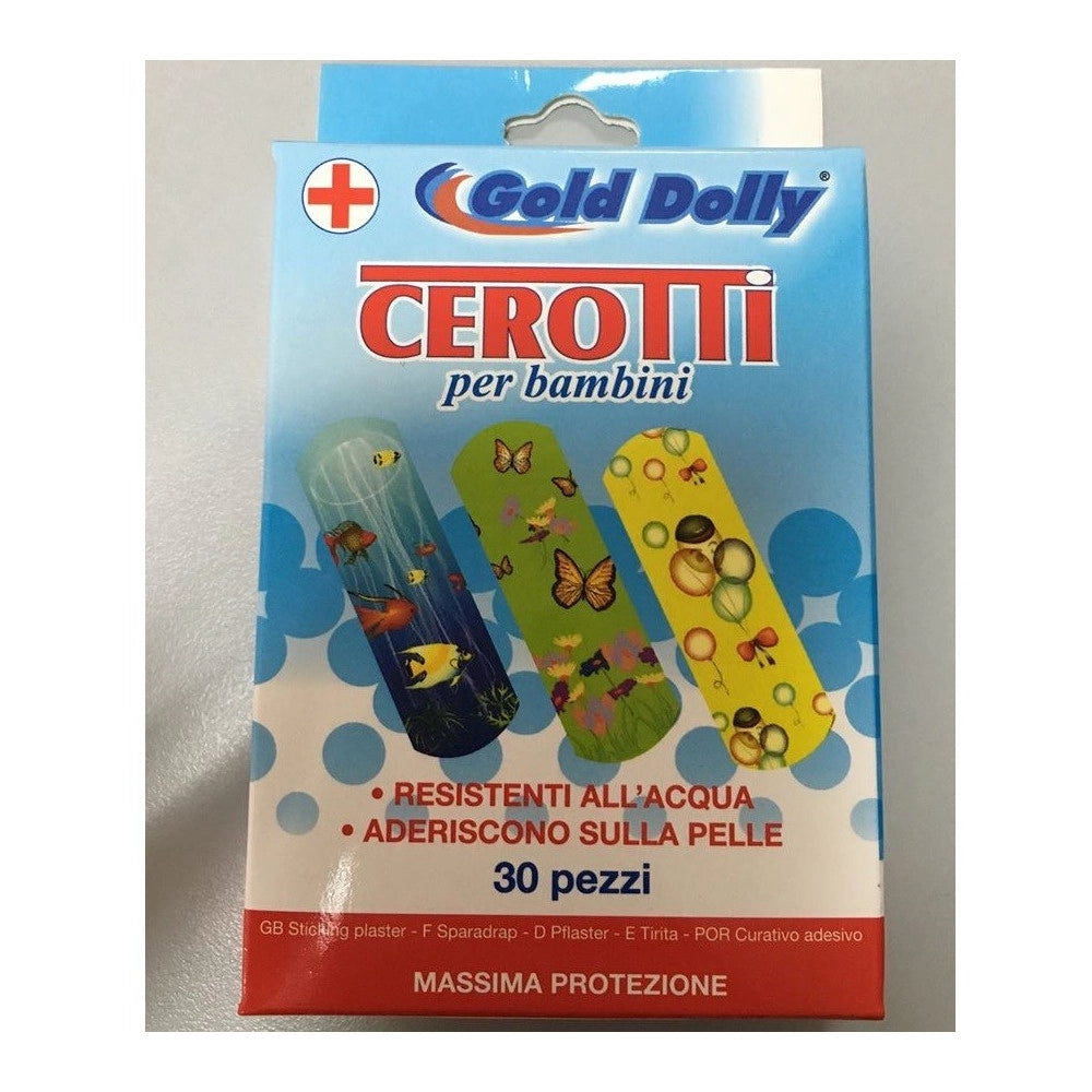 Trade Shop - Set 90 Pezzi Cerotti Cerottini Per Bambini Per Ferite Cutanea Resistenti Acqua -
