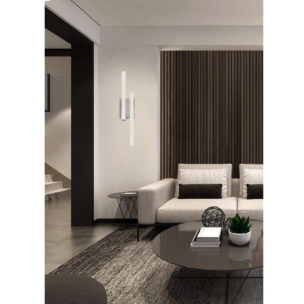 Trade Shop - Applique Parete Onda 10w Plafoniera Moderno Bianco Luce Fredda Naturale Calda E26 -