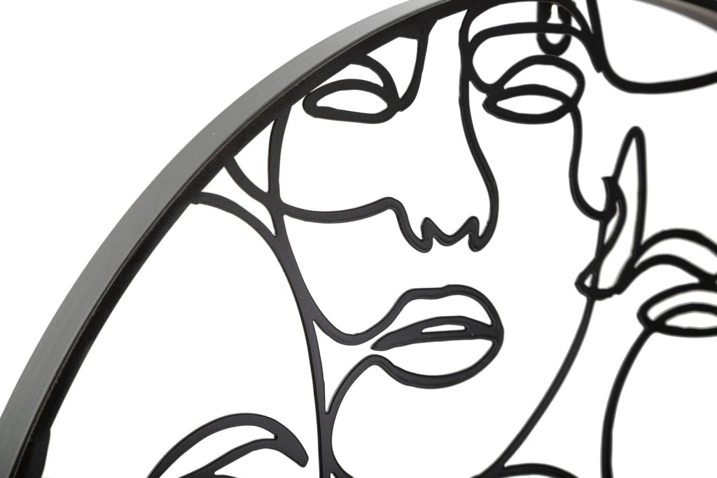 Orologio da Muro Faces Ø 50x3,5 cm in Ferro