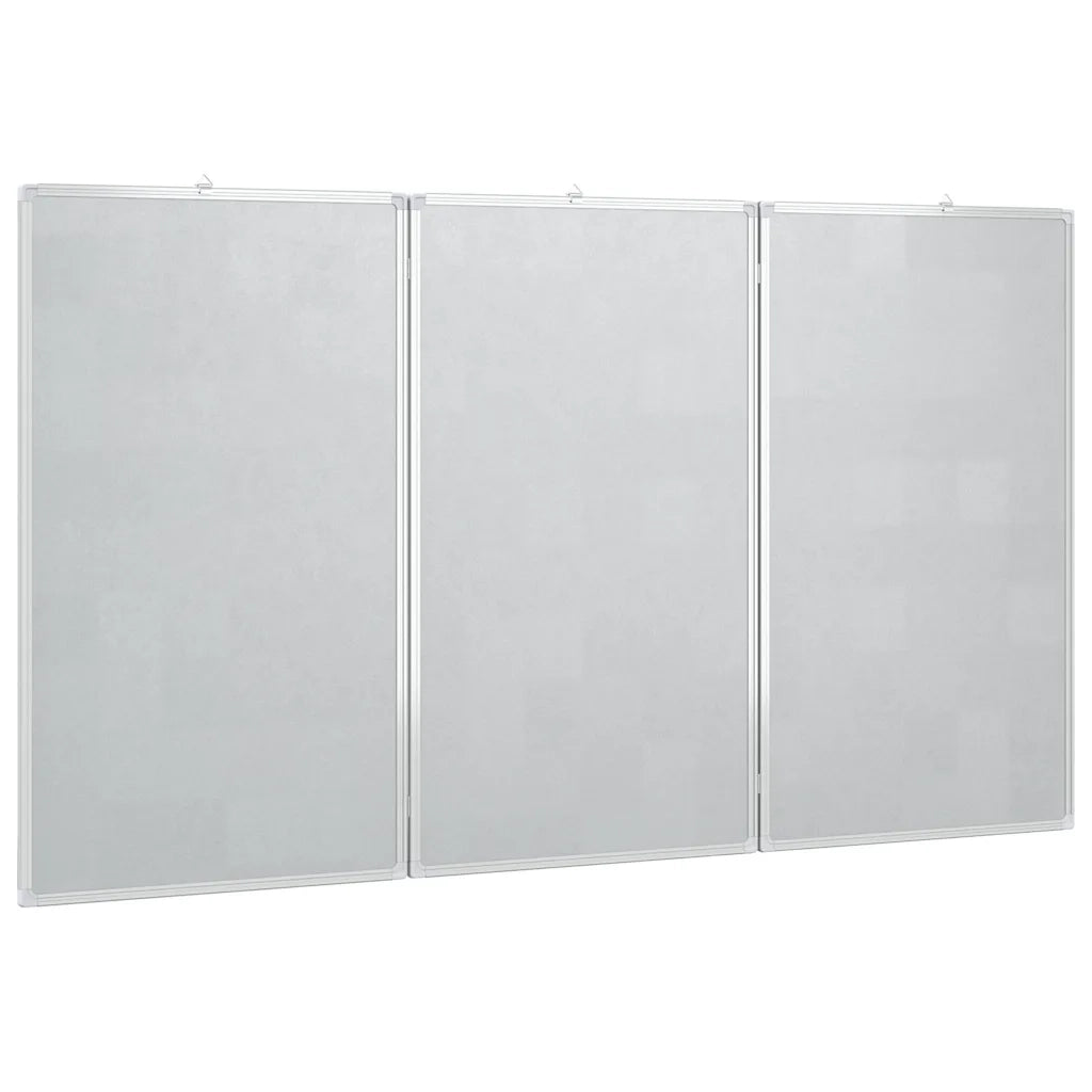 Lavagna Magnetica Pieghevole 180x100x1,7 cm in Alluminio
