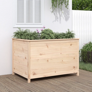 Fioriera Rialzata Giardino 119,5x82,5x78cm Legno Massello Pinocod mxl 122424
