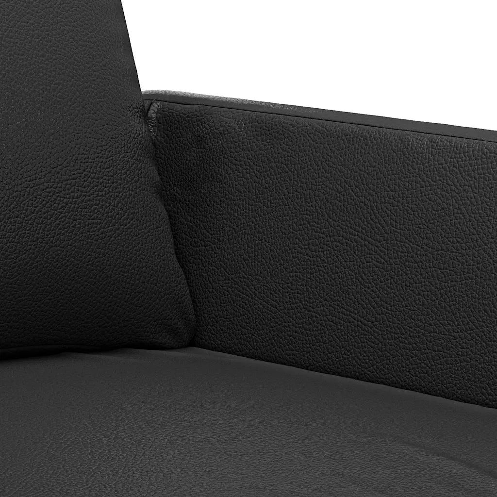 Divano Sedia-Poltrona Nera 60 cm in Similpelle 928009