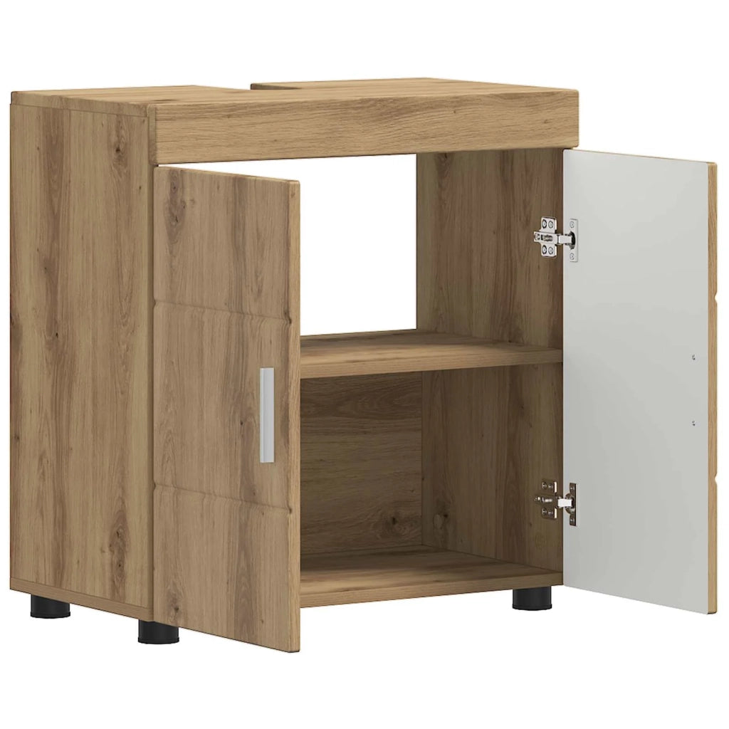 Set di Armadi da Bagno TULUM Rovere artigianale 60 x 34 x 63 cm 880330
