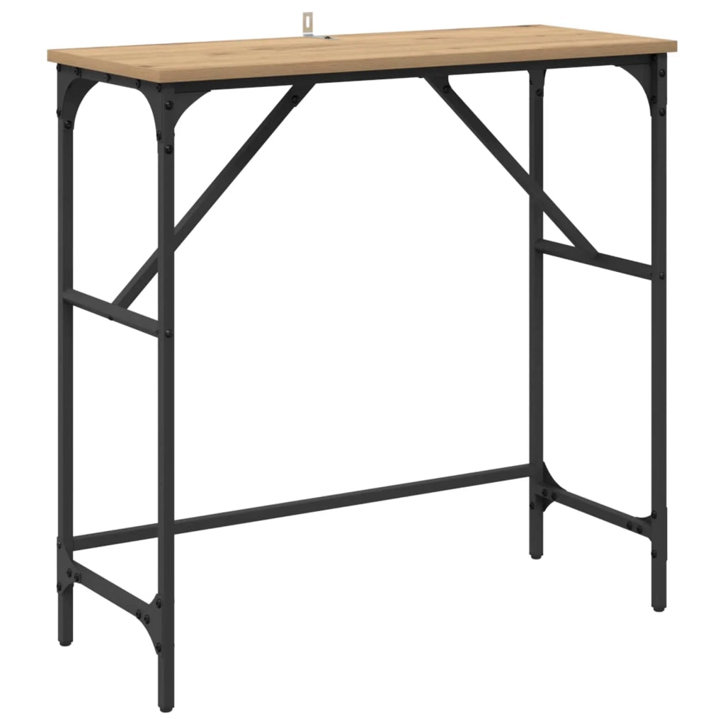 Tavolo consolle Rovere artigianale 75 x 32 x 75 cm 882209