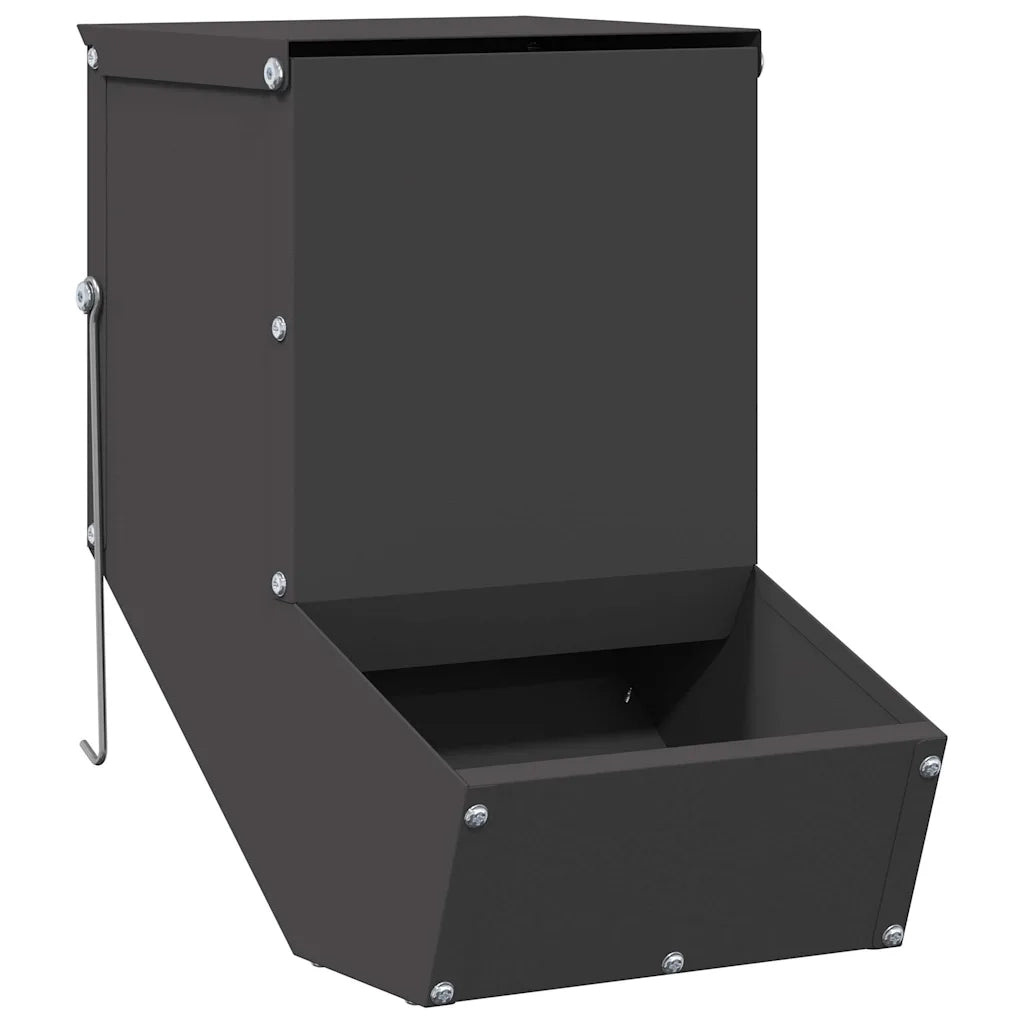 Mangiatore per conigli Nero 17,5 x 26 x 28,5 cm CFW9745307