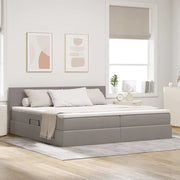 Letto con contenitore e LED con led Talpa 200 x 200 cm Tessuto 3371106
