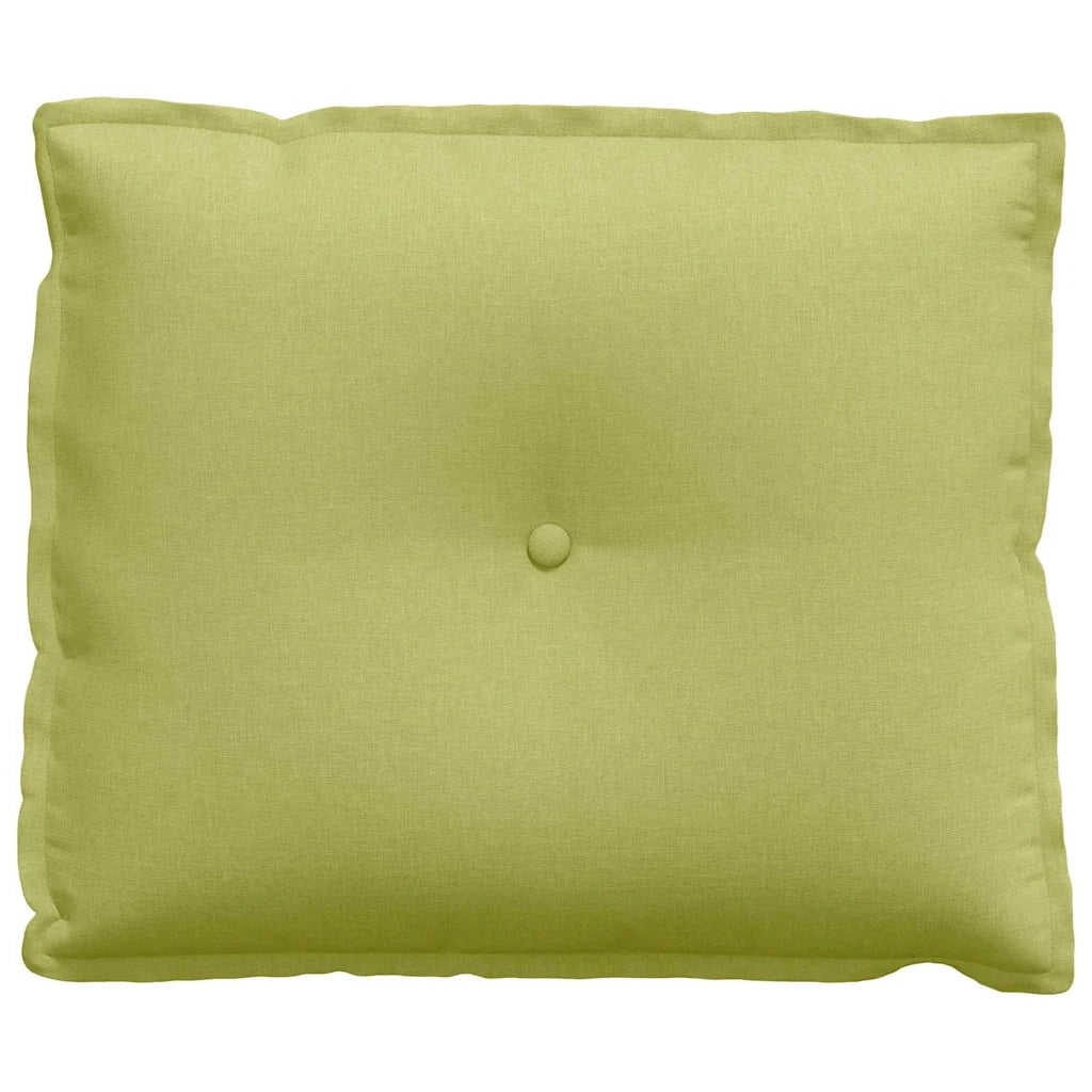 Cuscino per Schiena | Cuscino dorsale Verde chiaro 60 x 19 x 50 cm Tessuto