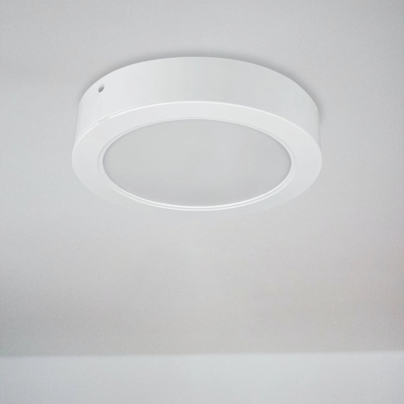 Plafoniera LED bagno 18W 2in1 tonda bianca IP54 DPM